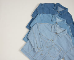 Washed Oversize Pocketed Denim Jacket