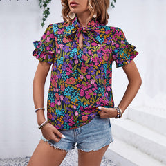 Printed Ethnic Style Shirt