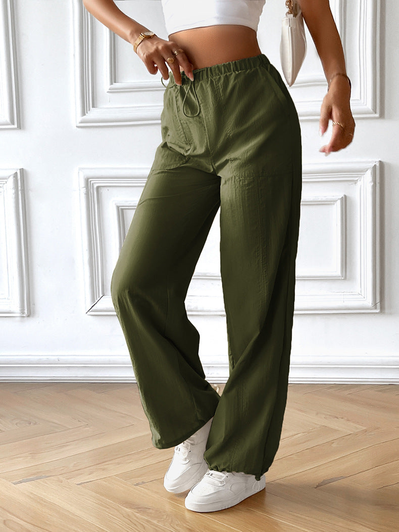 Olive Hiking Cargo Joggers Pants Athletic Sweatpants