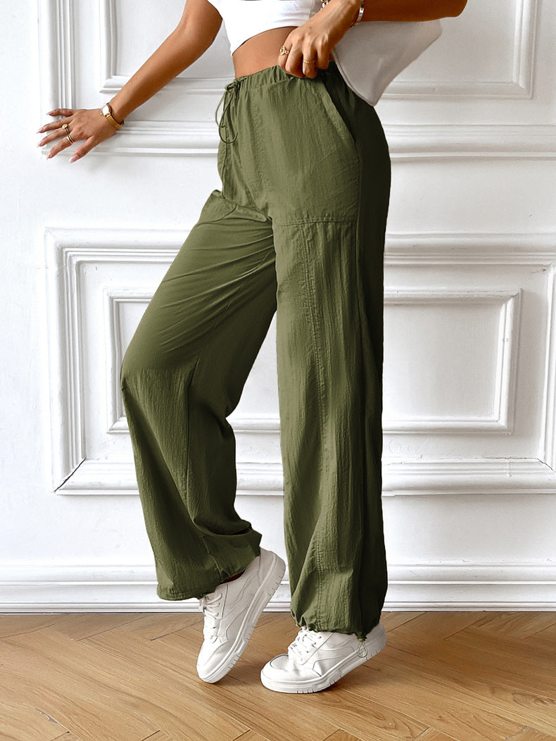 Olive Hiking Cargo Joggers Pants Athletic Sweatpants