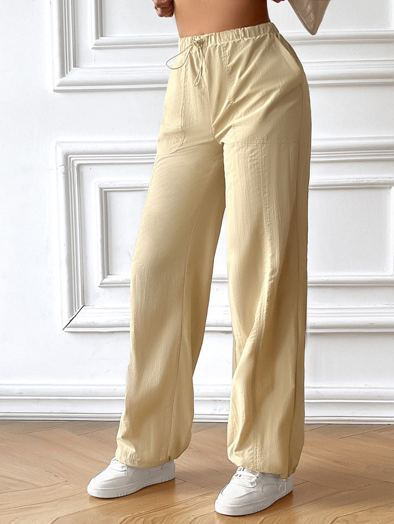 Apricot Hiking Cargo Joggers Pants Athletic Sweatpants