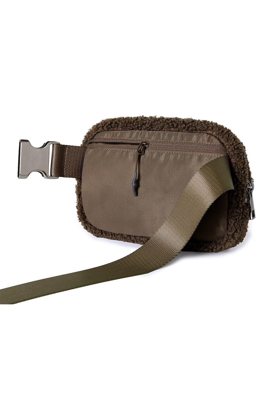 Sherpa Adjustable Strap Crossbody Bag