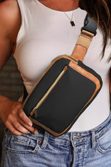 Adjustable Strap Mini PU Leather Crossbody Bag