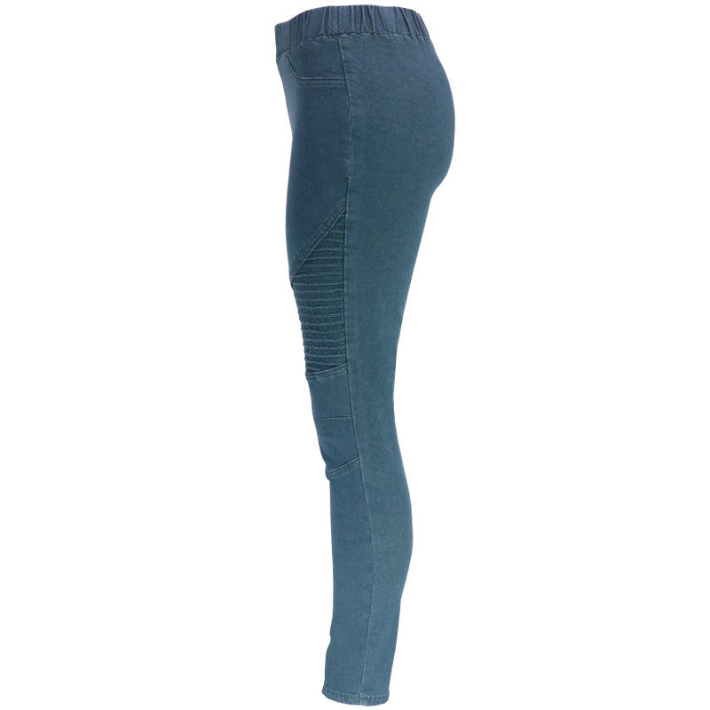 Deep Green High Waisted Hip Lifting Women's Jeans