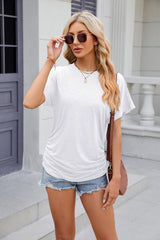 Casual Short-Sleeved  Sports Tunic Top