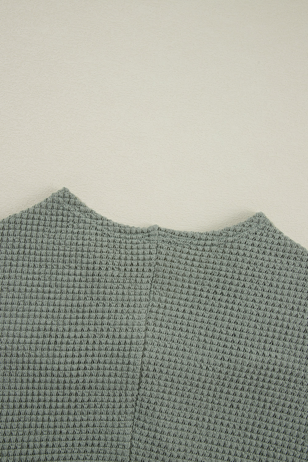 Laurel Green Waffle Knit Open Front Cardigan