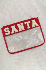 Red Santa Beauty Pouch