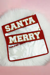 Red Santa Beauty Pouch