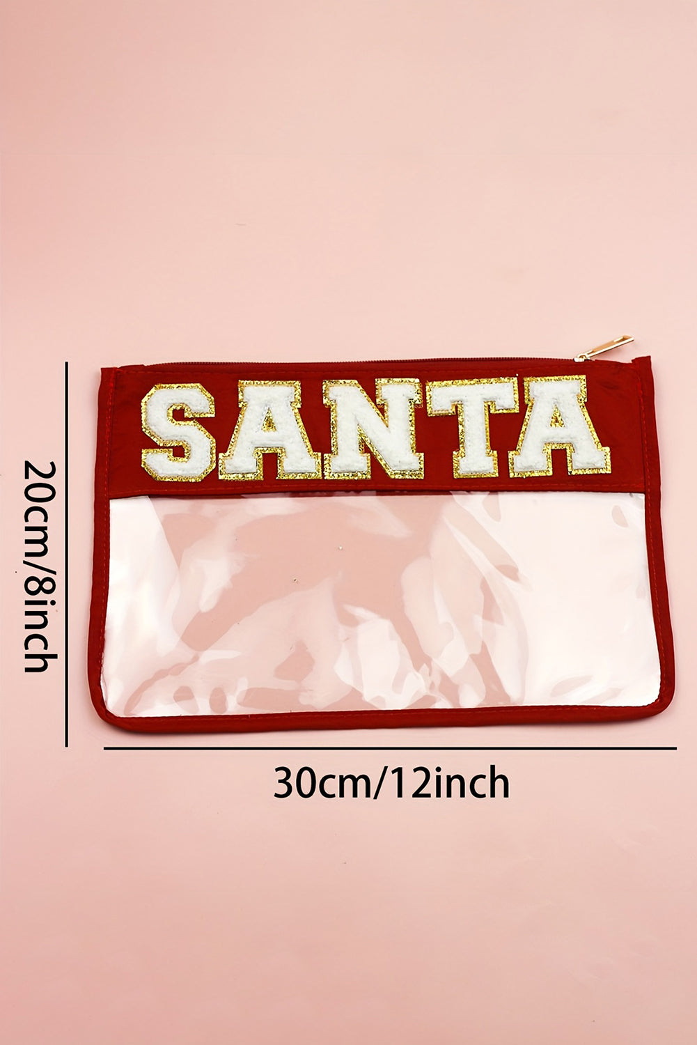 Red Santa Beauty Pouch