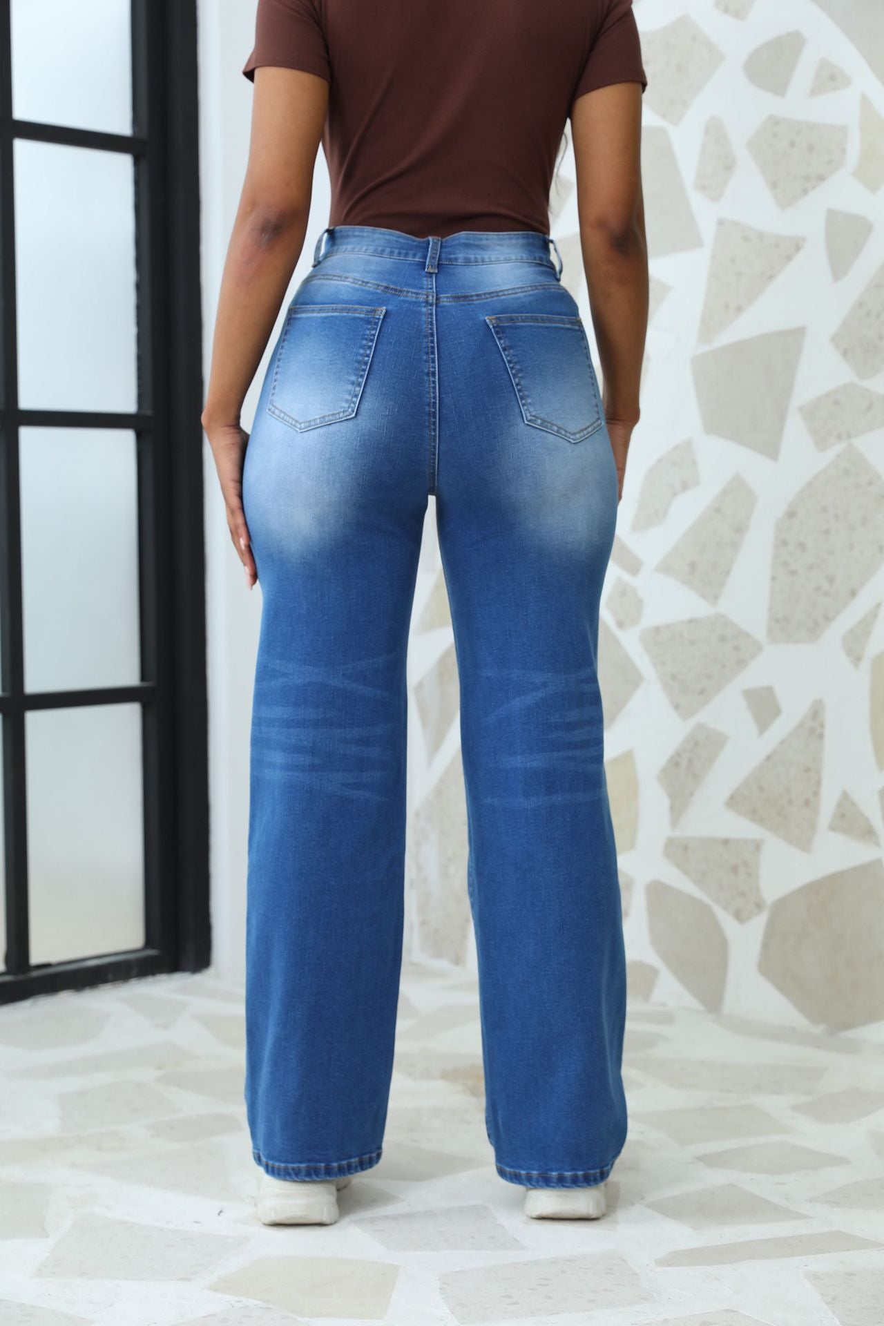 Retro Straight Loose Casual Women's Jeans