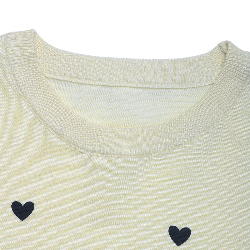 Love Crew Neck Sweater Women