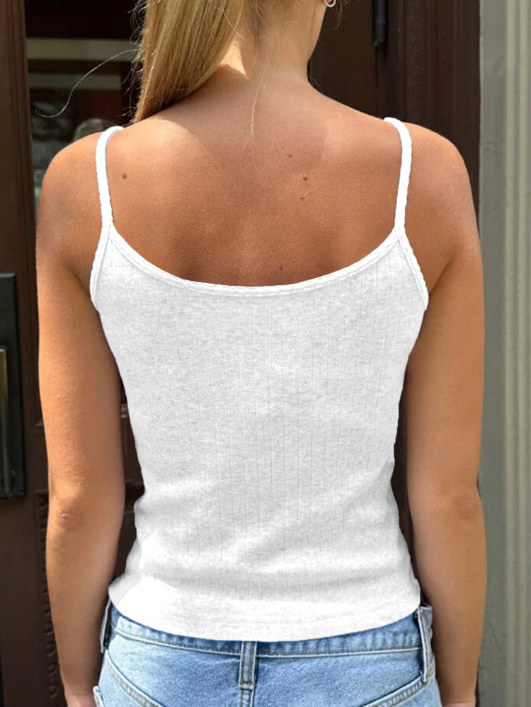 Sexy Square Neck Tank Top  Camisole Shirt