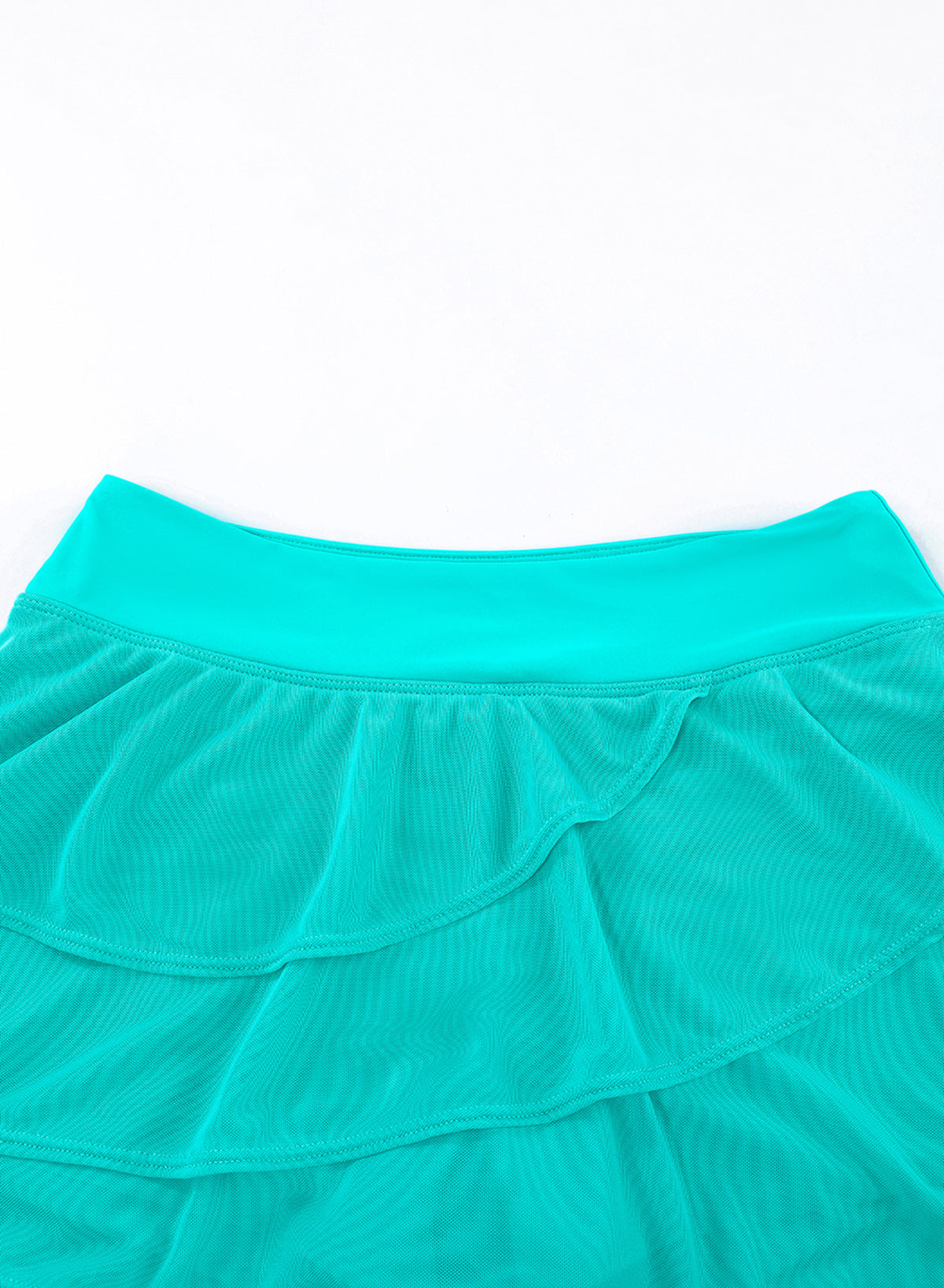 Ruffle High Waisted Simple Five Minute Swimming Pants