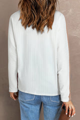 Apricot Colorblock Dolman Knit Top