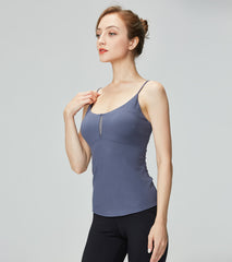 LOVESOFT Women's Elasticity Breathable Yoga Tank Tops