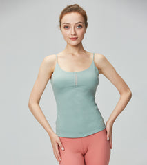 LOVESOFT Women's Elasticity Breathable Yoga Tank Tops